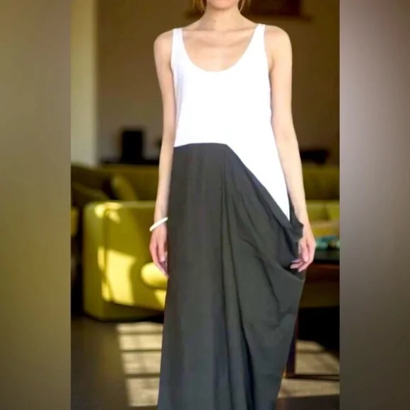 Zara COMBINATION POPLIN DRESS - Picture 6 of 9